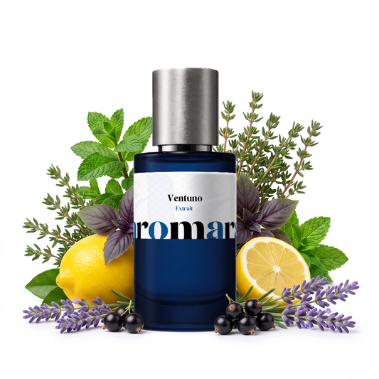 Ventuno 35% Extrait perfume by Aromara, mint, lemon, lavender and blackcurrant, UK-made dupe, 7+ hour wear, 60-day refund
