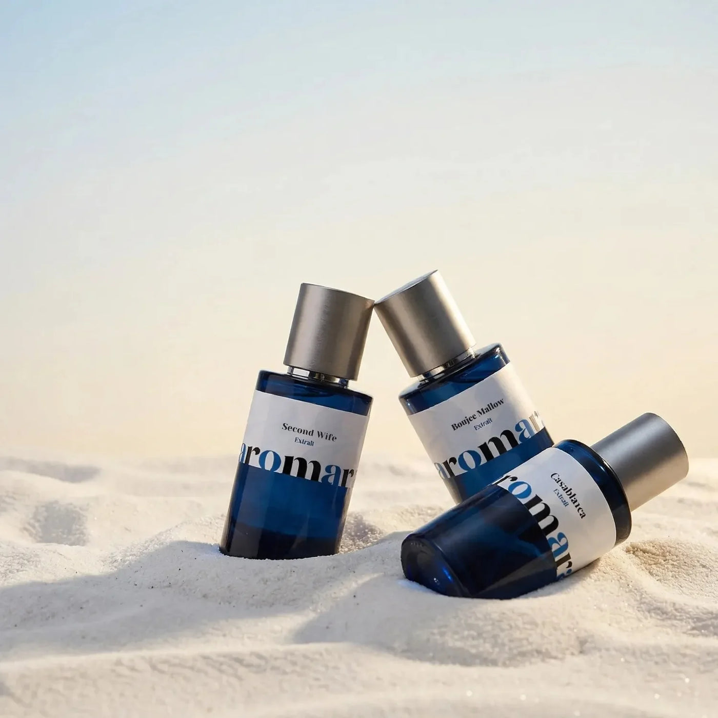 Three aromara designer fragrance dupe bottles, 35% extrait, made in the UK, 7+ hour wear