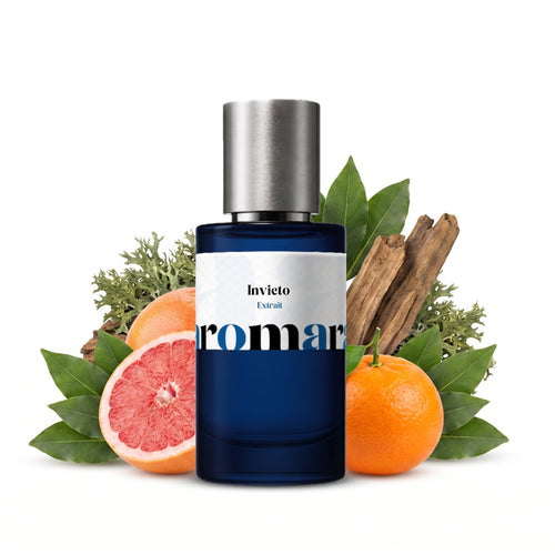 Invicto 35% Extrait perfume by Aromara, inspired by Paco Rabanne Invictus. Grapefruit, marine accord, mandarin, bay leaf, guaiac wood, oakmoss. UK-made dupe, 7+ hour wear.