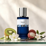 Fantasia perfume bottle with kiwi, litchi, jasmine and vanilla, sweet fruity floral dupe by Aromara