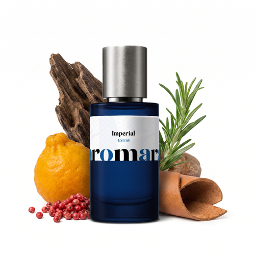 Imperial 35% Extrait perfume by Aromara, inspired by Gissah Imperial Valley. Bergamot, pink pepper, oud, rosemary, leather, vetiver. UK-made dupe, 7+ hour wear.