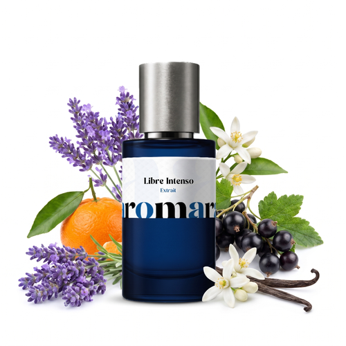 Libre Intenso 35% Extrait perfume by Aromara, inspired by Yves Saint Laurent Libre. Lavender, mandarin, blackcurrant, orange blossom, jasmine, vanilla. UK-made dupe, 7+ hour wear.