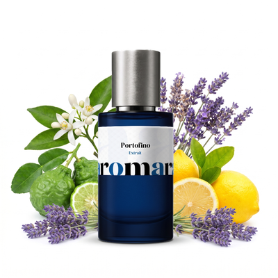 Portofino 35% Extrait perfume by Aromara, inspired by Tom Ford Neroli Portofino. Bergamot, lemon, mandarin, neroli, lavender, amber, musk. UK-made dupe, 7+ hour wear.