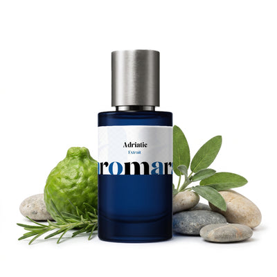 Adriatic 35% Extrait perfume by Aromara, inspired by Armani Acqua di Gio Profumo. Bergamot, sea notes, geranium, sage, rosemary, patchouli, incense, musk. UK-made dupe, 7+ hour wear.