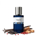 Vanilla Heat 35% Extrait perfume by Aromara, inspired by Tom Ford Vanilla Sex. Pink pepper, bergamot, bourbon vanilla, tonka, musk, sandalwood, benzoin. UK-made dupe, 7+ hour wear.