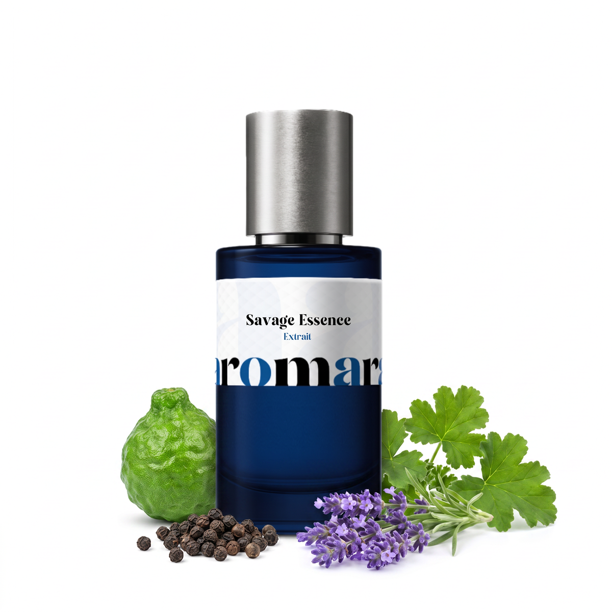Savage Essence 35% Extrait perfume by Aromara, inspired by Dior Sauvage. Bergamot, pepper, lavender, geranium, cedarwood, vetiver, ambroxan. UK-made dupe, 7+ hour wear.