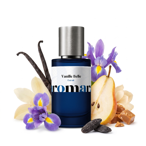 Vanille Belle 35% Extrait perfume by Aromara, inspired by Lancome La Vie Est Belle Vanille Nude. Iris, pear, vanilla, praline, jasmine, tonka bean. UK-made dupe, 7+ hour wear.