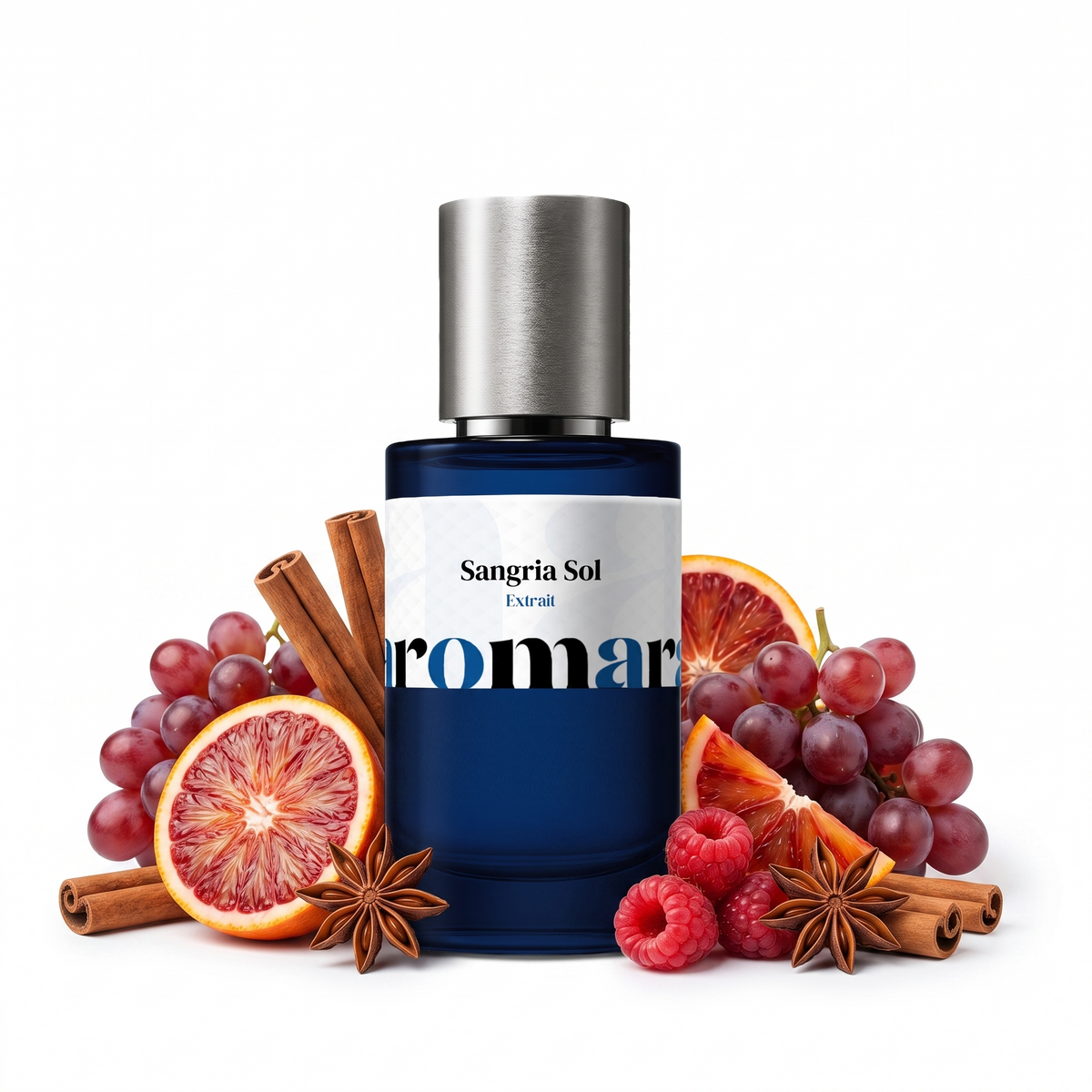 Sangria Sol 35% Extrait perfume by Aromara, inspired by Lorenzo Pazzaglia Sun-gria. Red wine, berries, cinnamon, vanilla. UK-made dupe, 7+ hour wear.
