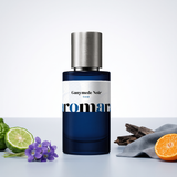 Ganymede Noir 35% Extrait perfume by Aromara, inspired by Marc-Antoine Barrois Ganymede. Bergamot, violet, amber, suede, woody musk. UK-made dupe, 7+ hour wear.
