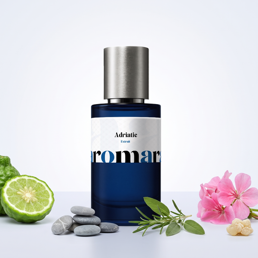 Adriatic 35% Extrait perfume by Aromara, inspired by Armani Acqua di Giò Profumo. Bergamot, sea notes, geranium, rosemary, incense. UK-made dupe, 7+ hour wear.