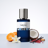 Vanilla Bare 35% Extrait perfume by Aromara, inspired by Phlur Vanilla Skin. Mandarin, pink pepper, vanilla orchid, coconut milk, sandalwood. UK-made dupe, 7+ hour wear.