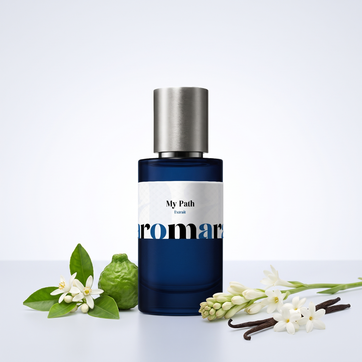 My Path 35% Extrait perfume by Aromara, inspired by Armani My Way. Orange blossom, bergamot, tuberose, jasmine, vanilla. UK-made dupe, 7+ hour wear.