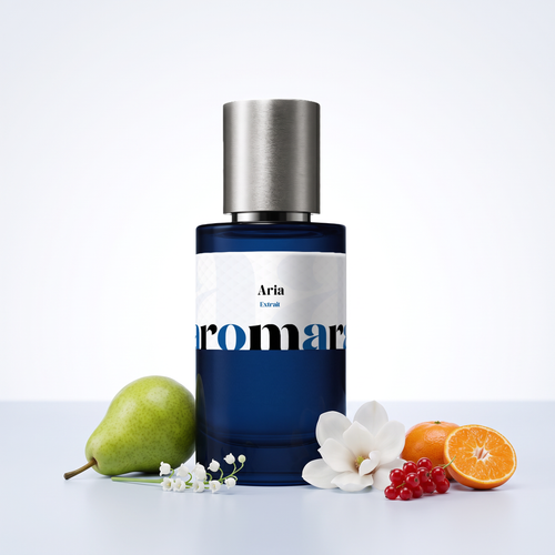 Aria 35% Extrait perfume by Aromara, inspired by Loewe Aire Sutileza. Pear, mandarin, redcurrant, lily of the valley, magnolia. UK-made dupe, 7+ hour wear.
